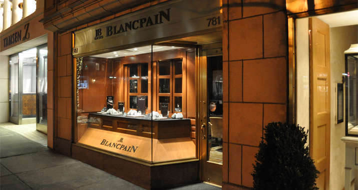 Madison Avenue Blancpain Boutique