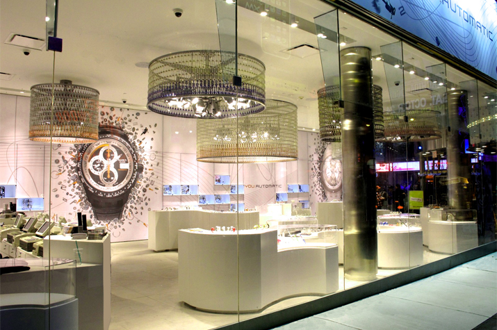 The Swatch Group selected the Zamparelli Architectural Group to design their worldwide flagship store in Times Square, New York.