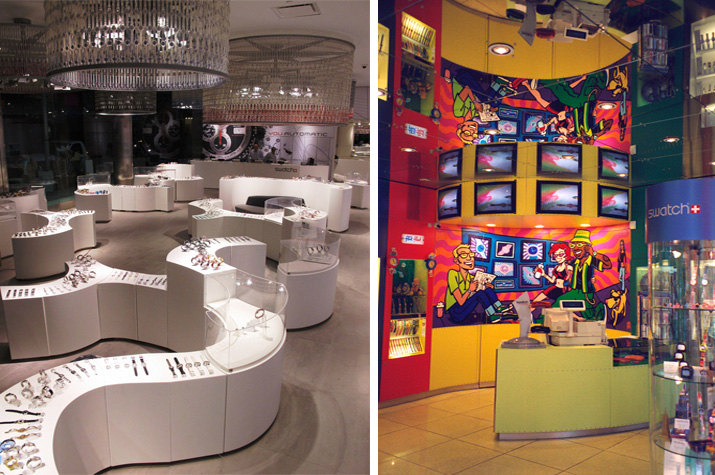 The Swatch Group selected the Zamparelli Architectural Group to design their worldwide flagship store in Times Square, New York.